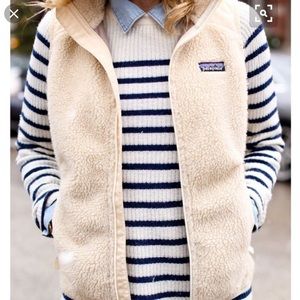 Patagonia Retro X vest in Cream RARE